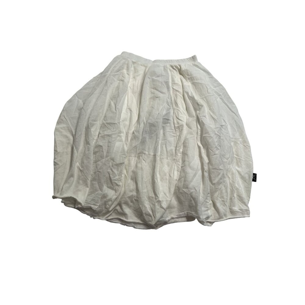 Nununu Feather Skirt in White